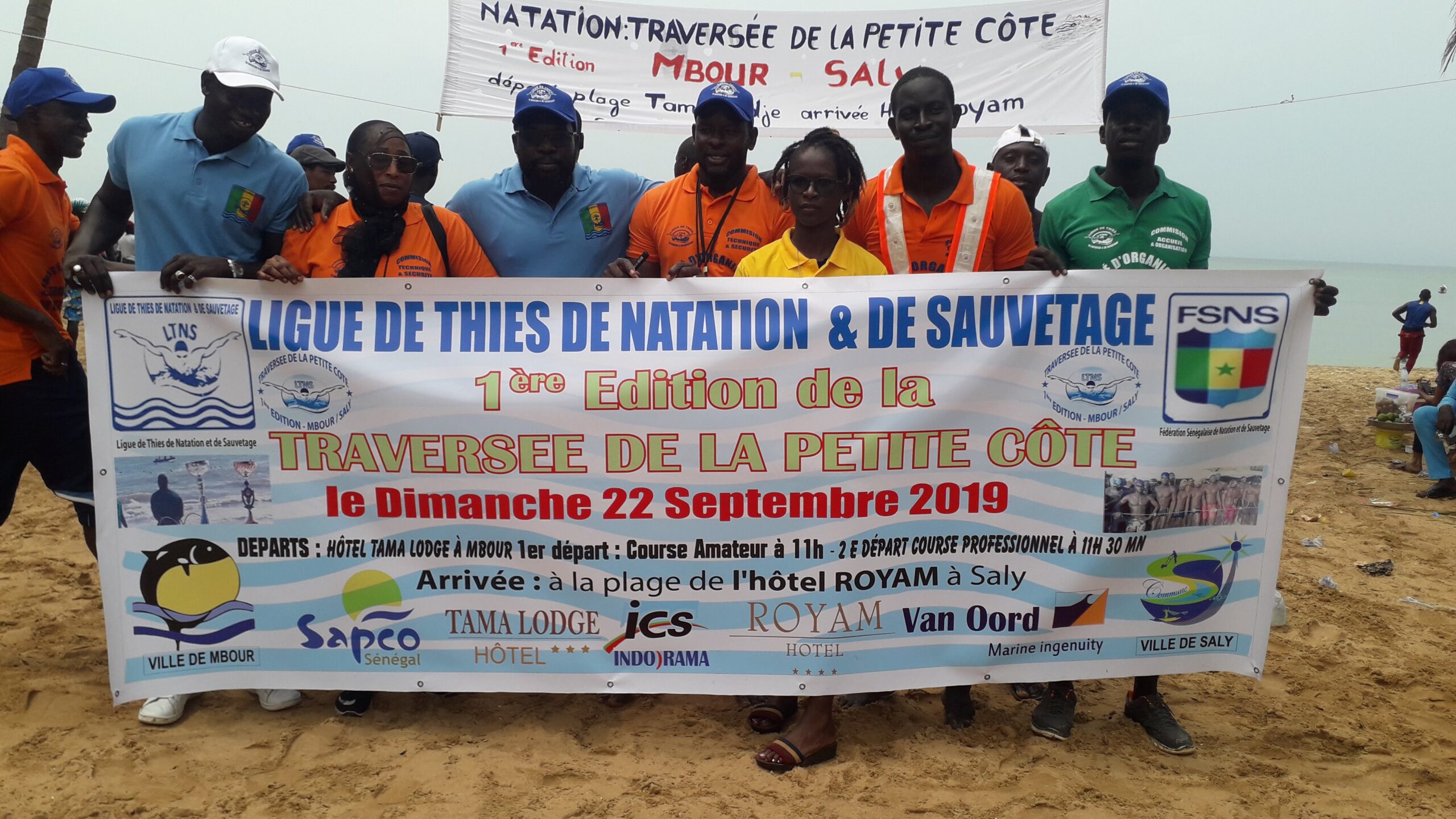 Retour sur la 1ére édition de traversée de la Petite Côte Mbour/Saly 2019