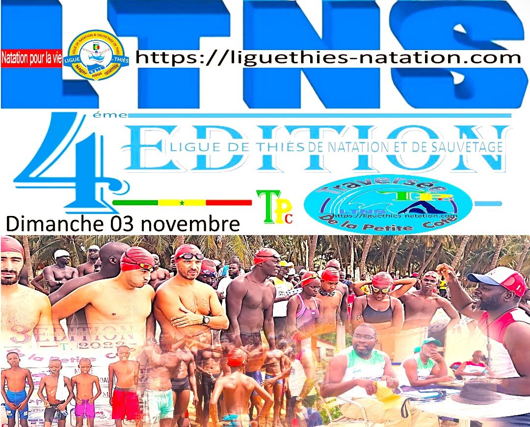 Agenda – 4ème édition de la traversée de la Petite Côte : Dimanche 03 novembre 2023